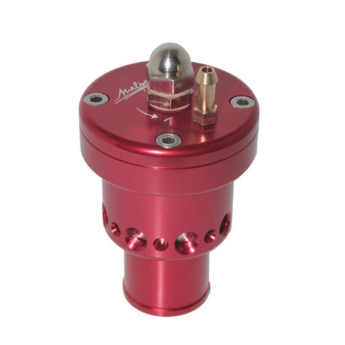 Malpassi 30100POPOFF Valvola pop off a sfiato esterno regolabile a singolo pistone - attacco da 25mm