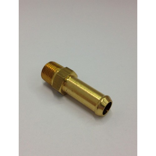 Malpassi 30211BOC08 Connettore in ottone dritto da 8mm - filetto 1/8 NPT