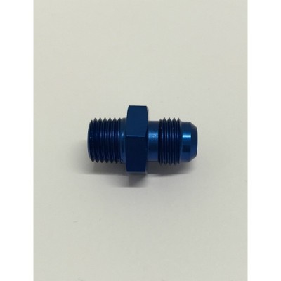 Malpassi 30325BA146AN Raccordo in alluminio dritto da 1/4 NPT a AN6 (9/16 UNF)