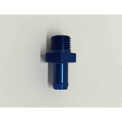 Malpassi 30327BA1410MM Raccordo in alluminio dritto da 1/4 NPT a 10mm