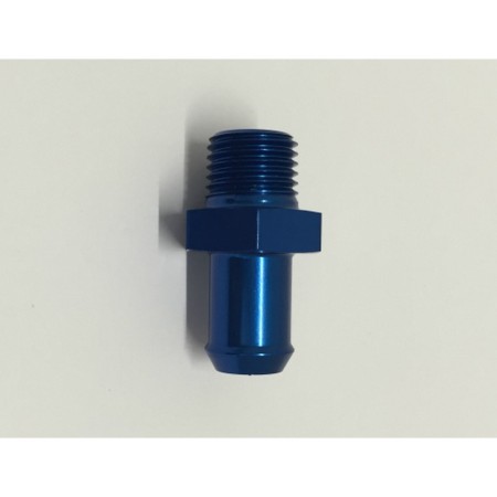 Malpassi 30328BA1412MM Raccordo in alluminio dritto da 1/4 NPT a 12mm