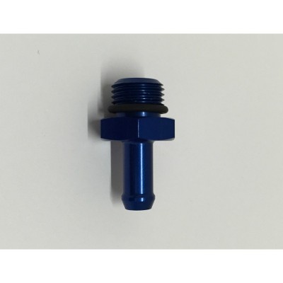 Malpassi 30336BA8MMOR6 Raccordo in alluminio dritto da ORB-6 a 8mm