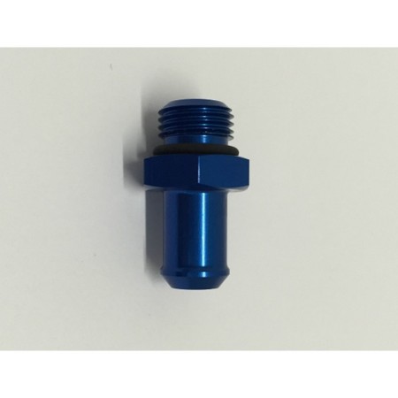 Malpassi 30338BA12MMOR6 Raccordo in alluminio dritto da ORB-6 a 12mm