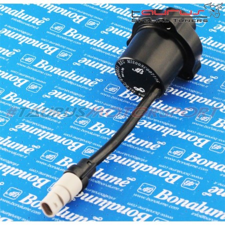 Valvola Pop Off elettronica a sfiato interno plug and play Mercedes A45 / GLA45 / C63S 360-381cv AMG - Bonalume EVAMG pop off bl