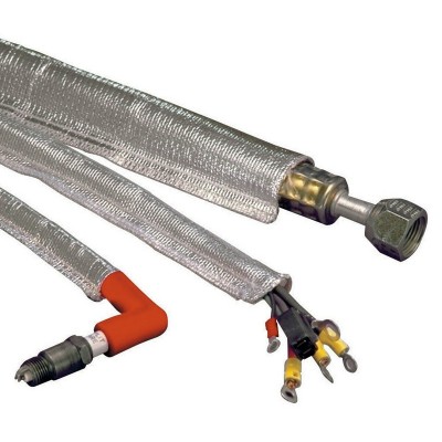 Guaina passacavi anticalore con alluminio Heat Sheath - Ø interno 2,5x91 cm di lunghezza - 10419 DEI Design Engineering Inc. 2
