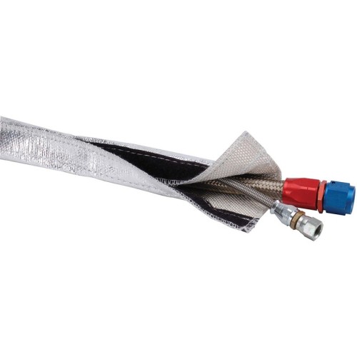 Guaina passacavi CON VELCRO anticalore con alluminio Heat Sheath - Ø interno 1,9cm x L.91 cm di lunghezza - 10457 DEI Design En