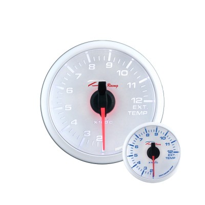 Manometro Temperatura Gas Di Scarico EGT DEPO Racing da 52mm - WBL5257W strumentazione manometri strumenti supplementari strumen