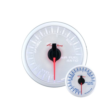 Manometro Stechiometrico Air/Fuel Carburazione DEPO Racing da 52mm - WBL5277W strumentazione manometri strumenti supplementari s