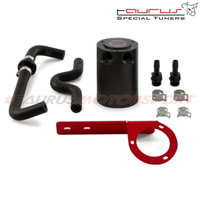 MMBCC-CTR-17PBERD2 Mishimoto Oil catch can - Kit recupero vapori olio Honda Civic FK8 Type R  PCV Side, Red