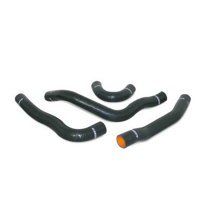 MMHOSE-EVO-10BK Mishimoto Kit tubi manicotti siliconici acqua per Mitsubishi Lancer Evolution X 2008-2015, nero