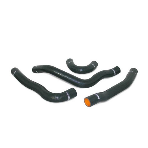 MMHOSE-EVO-10BK Mishimoto Kit tubi manicotti siliconici acqua per Mitsubishi Lancer Evolution X 2008-2015, nero