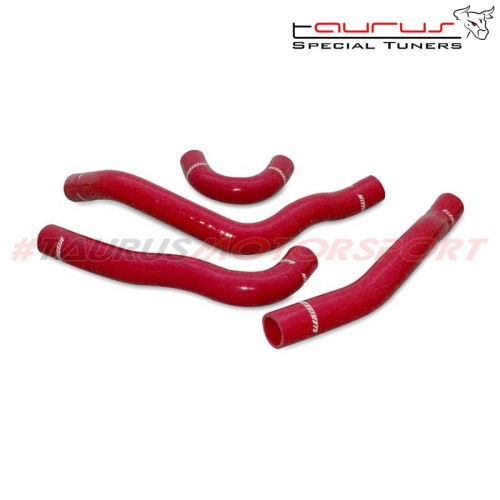 MMHOSE-EVO-10RD Mishimoto Kit tubi manicotti siliconici acqua per Mitsubishi Lancer Evolution X 2008-2015, rosso