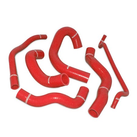 MMHOSE-MUS-05RD Mishimoto Kit tubi manicotti siliconici acqua per Ford Mustang GT 2005-2006, rosso