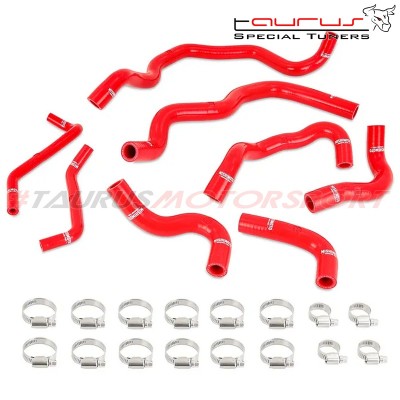 MMHOSE-Q50-16ANCRD Mishimoto Kit tubi manicotti siliconici ausiliari per Infiniti Q50/Q60 3.0T 16-24,  rosso