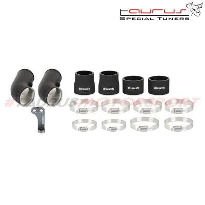 MMICP-F10-12MWBK Mishimoto Kit tubi manicotti siliconici intercooler per BMW F10 M5 12-16 Wrinkle nero