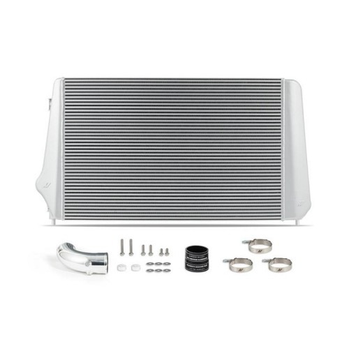 MMINT-DMAX-17SL Mishimoto Intercooler maggiorato per GM 6.6L L5P Duramax 17-19 , silver