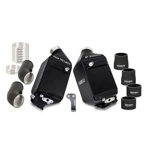 MMINT-F10-12WBK Mishimoto Intercooler maggiorato per BMW F10 M5 2012-2016 Wrinkle nero