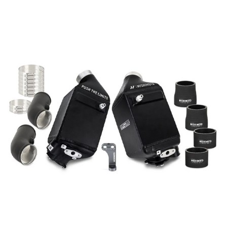 MMINT-F10-12WBK Mishimoto Intercooler maggiorato per BMW F10 M5 2012-2016 Wrinkle nero