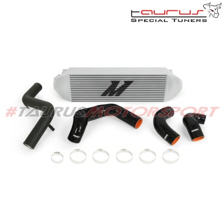 MMINT-FOST-13KBSL Mishimoto Intercooler maggiorato per Ford Focus mk3 ST dal 2012, silver con tubazioni nere