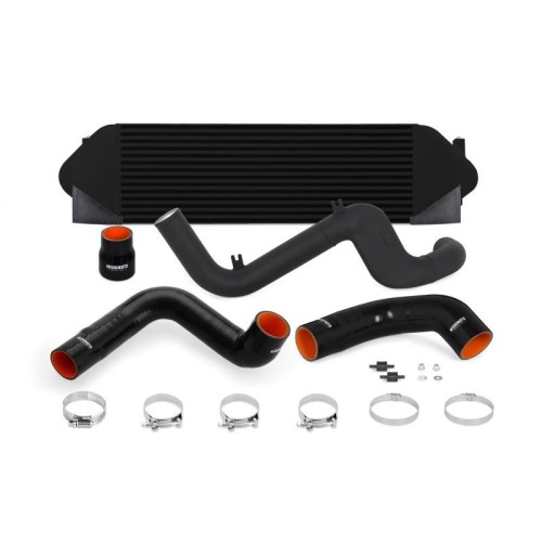 MMINT-RS-16KBK Mishimoto Intercooler maggiorato per Ford Focus mk3 RS dal 2015, nero con manicotti neri