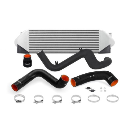 MMINT-RS-16KSL Mishimoto Intercooler maggiorato per Ford Focus mk3 RS dal 2015, silver con manicotti neri