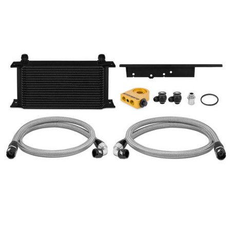MMOC-350Z-03TBK Mishimoto Kit Radiatore olio maggiorato per Nissan 350Z 2003-2009, con termostato, nero
