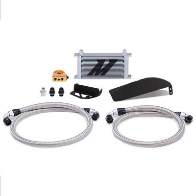 MMOC-CTR-17TSL Mishimoto Kit Radiatore olio maggiorato per Honda Civic FK8 Type  R 17-21 con termostato, silver