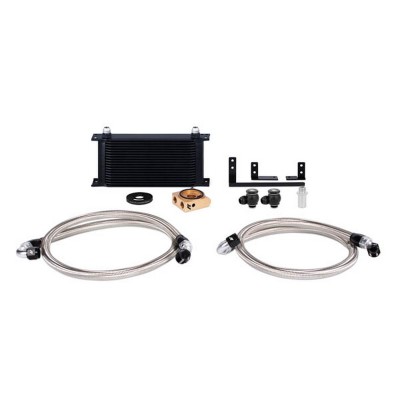 MMOC-MIA-16TBK Mishimoto Kit Radiatore olio maggiorato per Mazda MX-5 ND 1.5/2.0, MMOC-MIA-16 nero con termostato