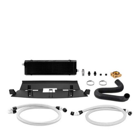 MMOC-MUS8-18TBK Mishimoto Kit Radiatore olio maggiorato per Ford Mustang GT 18-23 nero con termostato
