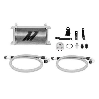 MMOC-S2K-00 Mishimoto Kit Radiatore olio maggiorato per Honda S2000 2000-2009, silver senza termostato