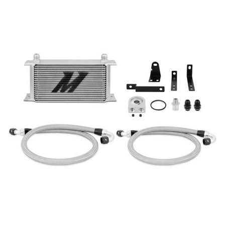 MMOC-S2K-00 Mishimoto Kit Radiatore olio maggiorato per Honda S2000 2000-2009, silver senza termostato