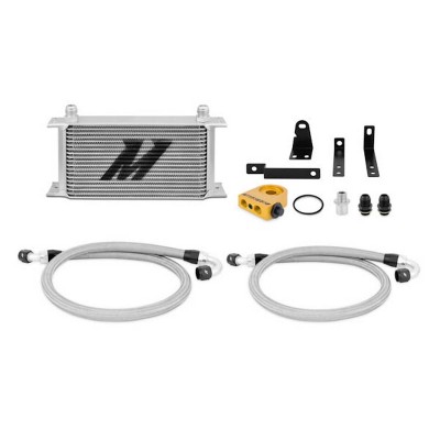 MMOC-S2K-00T Mishimoto Kit Radiatore olio maggiorato per Honda S2000 2000-2009, silver con termostato
