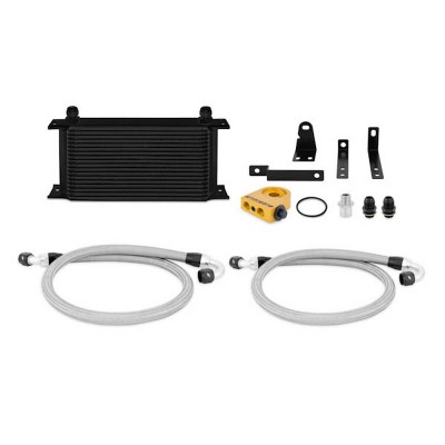 MMOC-S2K-00TBK Mishimoto Kit Radiatore olio maggiorato per Honda S2000 2000-2009, nero con termostato