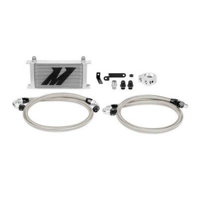 MMOC-STI-08 Mishimoto Kit Radiatore olio maggiorato per Subaru Impreza WRX STI 2008-2014, silver senza termostato