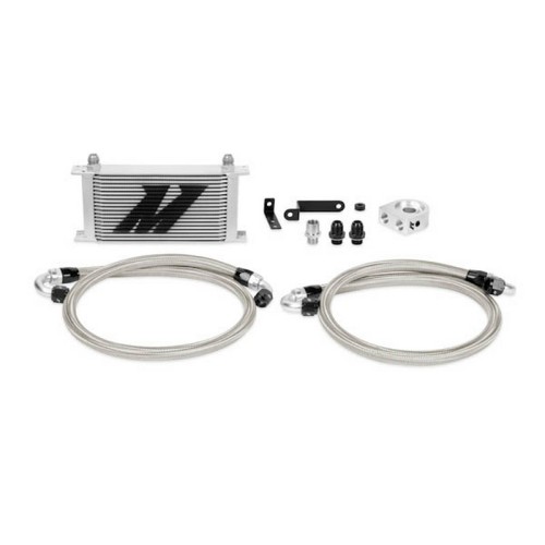 MMOC-STI-08 Mishimoto Kit Radiatore olio maggiorato per Subaru Impreza WRX STI 2008-2014, silver senza termostato
