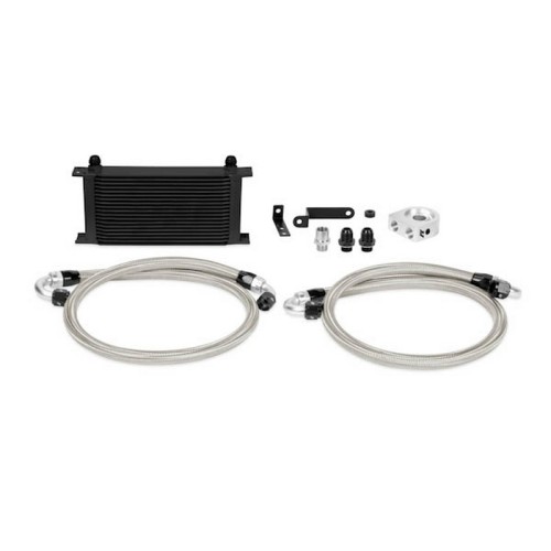 MMOC-STI-08BK Mishimoto Kit Radiatore olio maggiorato per Subaru Impreza WRX STI 2008-2014, nero senza termostato
