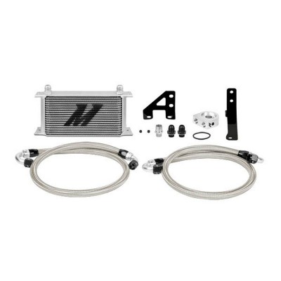 MMOC-STI-15 Mishimoto Kit Radiatore olio maggiorato per Subaru Impreza WRX STI 2015-2021, silver senza termostato
