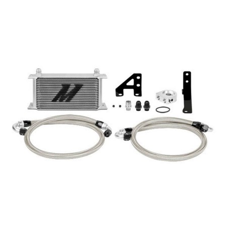 MMOC-STI-15 Mishimoto Kit Radiatore olio maggiorato per Subaru Impreza WRX STI 2015-2021, silver senza termostato