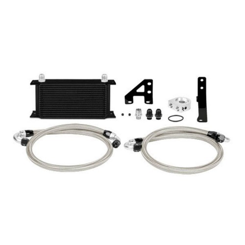 MMOC-STI-15BK Mishimoto Kit Radiatore olio maggiorato per Subaru Impreza WRX STI 2015-2021, nero senza termostato