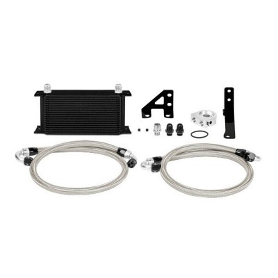 MMOC-STI-15TBK Mishimoto Kit Radiatore olio maggiorato per Subaru Impreza WRX STI 2015-2021, nero con termostato