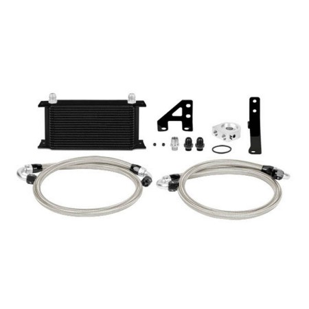 MMOC-STI-15TBK Mishimoto Kit Radiatore olio maggiorato per Subaru Impreza WRX STI 2015-2021, nero con termostato