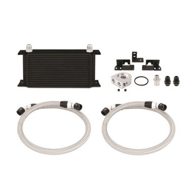 MMOC-WRA-07T Mishimoto Kit Radiatore olio maggiorato per Jeep Wrangler JK 3.8L  2007-2011, silver con termostato