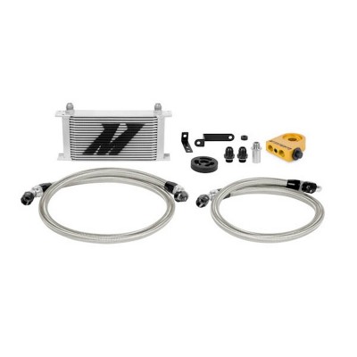 MMOC-WRX-08T Mishimoto Kit Radiatore olio maggiorato per Subaru Impreza WRX 2008-2014, silver con termostato