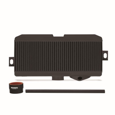 MMTMIC-STI-08BKBK Mishimoto Intercooler maggiorato superiore per Subaru Impreza WRX STI 2008-2014, nero con manicotti neri