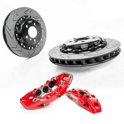 MMR31-1401F-355 MMR Performance Kit freni maggiorati CUP 355mm 6pot BMW M3 E46 Rosso) forgiate big brakes bbk freni dischi
