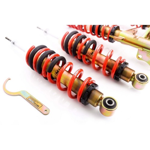 Kit assetto coilover regolabile MTS Technik STREET per Audi 80 B4 Station Wagon (8C) 1.6 / 1.6E / 2.0 / 2.0E / 2.0E16V / 2.3E / 