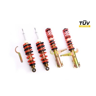 Kit assetto coilover regolabile MTS Technik STREET per Audi 80 B4 Berlina (8C) 1.6 / 1.6E / 2.0 / 2.0E / 2.0E16V / 2.3E / 2.6 / 