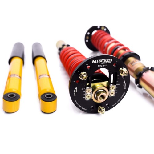 Kit assetto coilover regolabile MTS Technik COMFORT per BMW Serie 3 / E30 Station Wagon (E30) 316i / 318i / 320i / 325i / 324td 