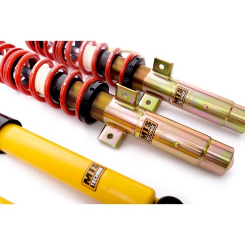 Kit assetto coilover regolabile MTS Technik COMFORT per BMW Serie 3 / E46 Berlina (E46) 316i / 318i / 320i / 323i / 325i / 328i 