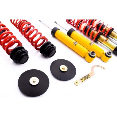 Kit assetto coilover regolabile MTS Technik STREET per BMW Serie 5 / E61 Station Wagon (E61) 520i / 523i / 525i / 530i / 545i /  2